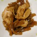 urararara's cooksnap of when they made 鶏肉と糸こんにゃくのピリ辛煮.