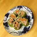 ぽりぽり拓庵's cooksnap of when they made 豚レタスしゃぶしゃぶのぐるぐる巻き.