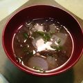 nekoland's cooksnap of when they made もずくの味噌汁.