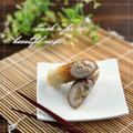 ramuneᐝiRo's cooksnap of when they made 簡単☆ツナマヨちくわ揚げ.