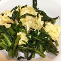 卵せんべい's cooksnap of when they made 空芯菜と玉子の炒め物.