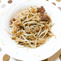 ﾁｲﾁｬﾝﾏﾏ's cooksnap of when they made 簡単節約!!　もやしの焼き肉ダレ焼き.