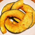 モケ缶's cooksnap of when they made 時短トースターで簡単かぼちゃ焼ハロウィン.