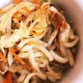 zipnzippy's cooksnap of when they made 簡単手抜きランチ＊レンチンで焼うどん風.