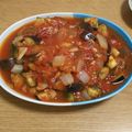 Avanti20's cooksnap of when they made ゴーヤとナスのツナトマト煮.