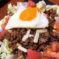 mi3chi1ko5's cooksnap of when they made 本格的に！寄せてます！タコライス＋大豆.