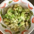 クック996GHO☆'s cooksnap of when they made キャベツ大量消費☆我が家のキャベツ炒め.