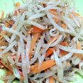 ◇おぱ◇'s cooksnap of when they made もやし人参の簡単サッパリ美味しいナムル.