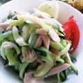 ユーロン's cooksnap of when they made ズッキーニのからしマヨ和え.