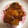 153m242's cooksnap of when they made じゃが芋とピーマンのトマト煮.
