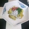 ★サンセット★'s cooksnap of when they made 焼き茄子に梅しらすトッピングで風味豊かに.