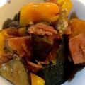 chikママ❤️'s cooksnap of when they made 南瓜がホックホク♡なすがトロットロな煮物.