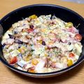 はるぽる's cooksnap of when they made ミニトマトとじゃが芋のコンソメチーズ焼き.