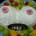 こいせた's cooksnap of when they made 旦那の誕生日ケーキ♡バレンタインにも♡.