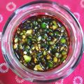恐妻組合's cooksnap of when they made 万能 かぐら南蛮と柚子胡椒の醤油漬け.