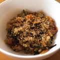 ちおりりりり's cooksnap of when they made キャベツ＊大葉＊ベーコンのガーリック炒飯.
