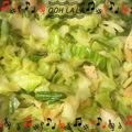 Emiii28's cooksnap of when they made お弁当にも！キャベツと油揚げのカレー炒め.