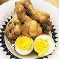 うおちゃん♡'s cooksnap of when they made 超簡単♡手羽先と卵のはちみつポン酢煮♪.