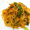 マダムカフェ♡'s cooksnap of when they made ツナとトマトソースのスパゲッティ.