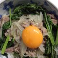 クックXFX63H☆'s cooksnap of when they made 液体塩こうじで柔らか★豚肉のスタミナ丼.