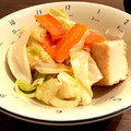 colomalu's cooksnap of when they made キャベツと厚揚げの味噌炒め.
