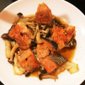 mayu☆miu's cooksnap of when they made 鮭とキノコのバターぽん酢.