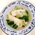 クックEBXFTK☆'s cooksnap of when they made ♥イカとキャベツの塩レモン炒め♥.