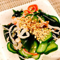 Zico2o2o's cooksnap of when they made *ワカメ・きゅうり・カニカマの酢の物*.