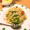クック76LRB8☆'s cooksnap of when they made レタスとハムのチャーハン♪.