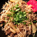 ame-ikuru's cooksnap of when they made 豚ひき肉と長芋とニラもやしのだし醤油炒め.