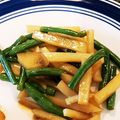 ともこっっっ！'s cooksnap of when they made インゲンとじゃが芋の炒め煮.
