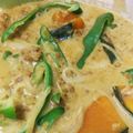 kimimaruo's cooksnap of when they made かぼちゃのエスニックスープカレー.
