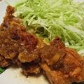 ogyu8786's cooksnap of when they made 簡単！揚げない油淋鶏.