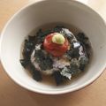 ラリー＆サラ's cooksnap of when they made ほっこり◉焼きおむすびの梅茶丼.