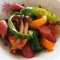 呑んべぇは友達's cooksnap of when they made ＊ピーマン＆しめじのマヨおかか炒め＊.