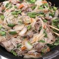 ぽーにゃむ's cooksnap of when they made 手抜き？節約？あっさり素麺ビーフン!.