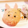 ニコニコはんぱんまん's cooksnap of when they made ツムツム☆プーさんとピグレットのキャラ弁.