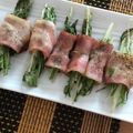 せけち's cooksnap of when they made 簡単おつまみ♪水菜のベーコン巻き.