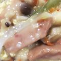 kona8's cooksnap of when they made スナップエンドウと卵のコーンクリーム炒め.