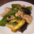 しっぽari's cooksnap of when they made 豚肉とピーマンとなすの甘辛炒め.
