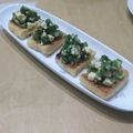 ラリー＆サラ's cooksnap of when they made 簡単！油揚げのカナッペ＊オクラチーズのせ.