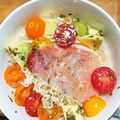genecrisis's cooksnap of when they made トマトバジルの冷製ラーメン.