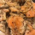めれこあ's cooksnap of when they made 秋鮭のマヨマスタード和え.