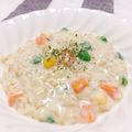 はるシェフ's cooksnap of when they made 白味噌☆豆乳粥.