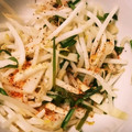 （＊あωや＊）'s cooksnap of when they made ルクエで簡単！ニラともやしの和え物.