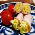 チコリママ's cooksnap of when they made 簡単！巻くだけ！花オクラのハム巻き.
