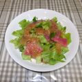 みかちんだよ's cooksnap of when they made さっぱり！まぐろと長いもの梅じそサラダ.