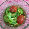 ankotetu's cooksnap of when they made もずく酢とゴーヤと錦糸卵で簡単酢の物.