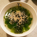 まーさんれなさん's cooksnap of when they made レタスと海苔のスープ.