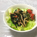 coconut☺︎'s cooksnap of when they made 簡単★わかめとカニカマの和え物.